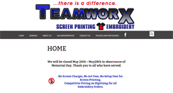 Desktop Screenshot of goteamworx.com